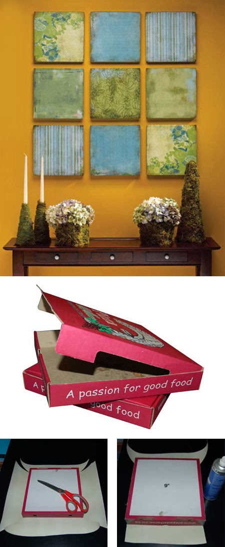 Caja de Pizzas con Vinilo Decorativo