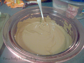 30 second melted chocolate 
