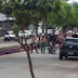 Quadrilha faz cordão humano durante assalto a banco na cidade de Ortigueira