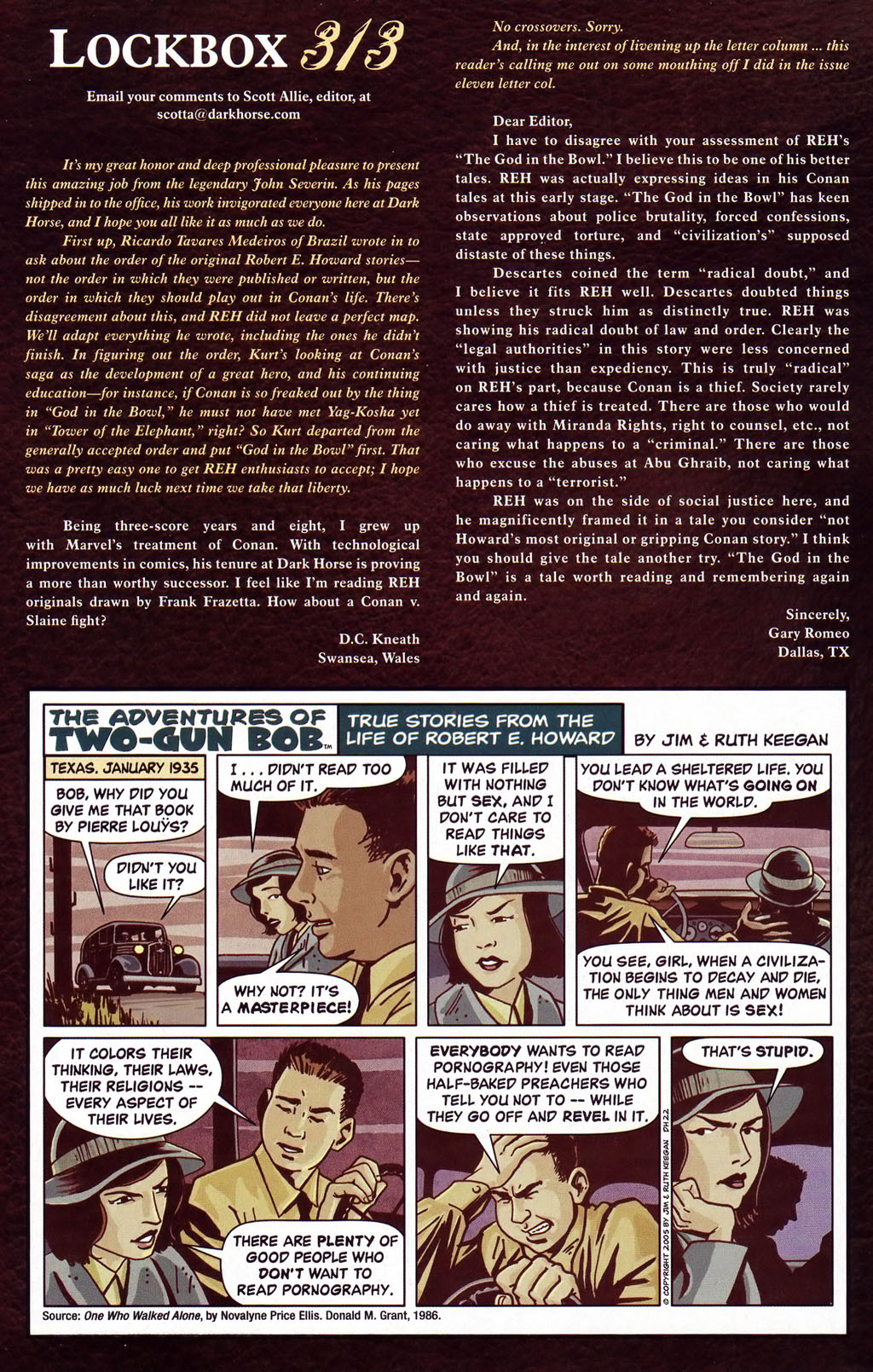 Read online Conan (2003) comic -  Issue #18 - 20