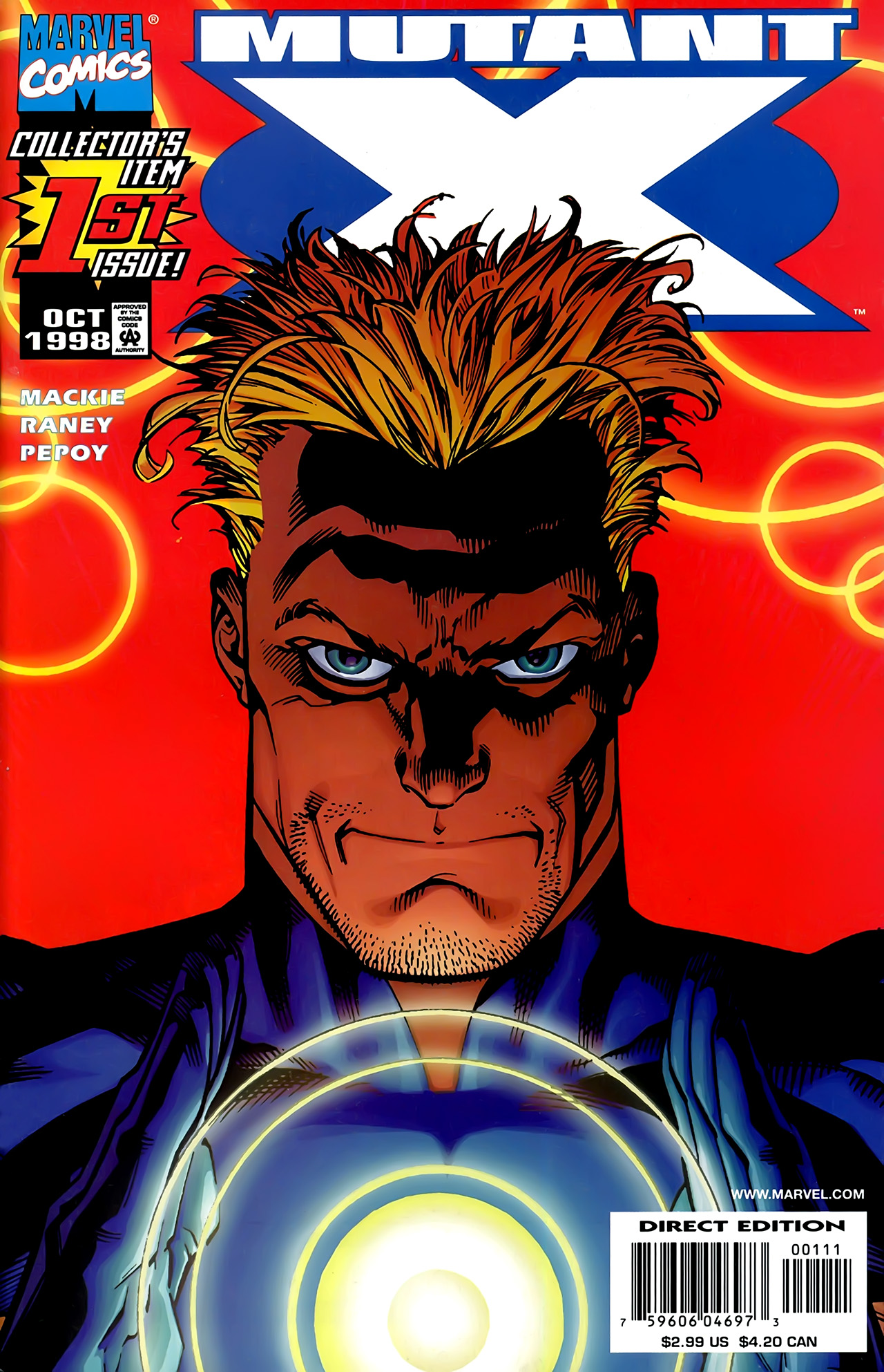 Read online Mutant X comic -  Issue #1 - 2
