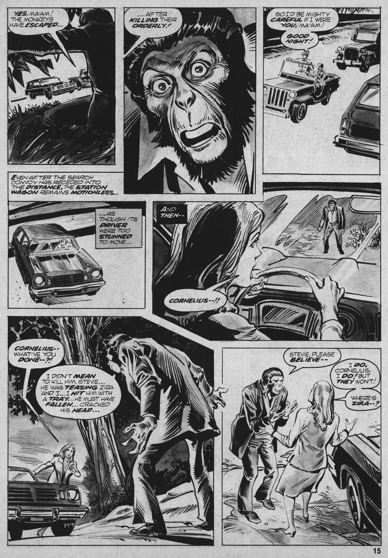 Read online Planet of the Apes comic -  Issue #16 - 15