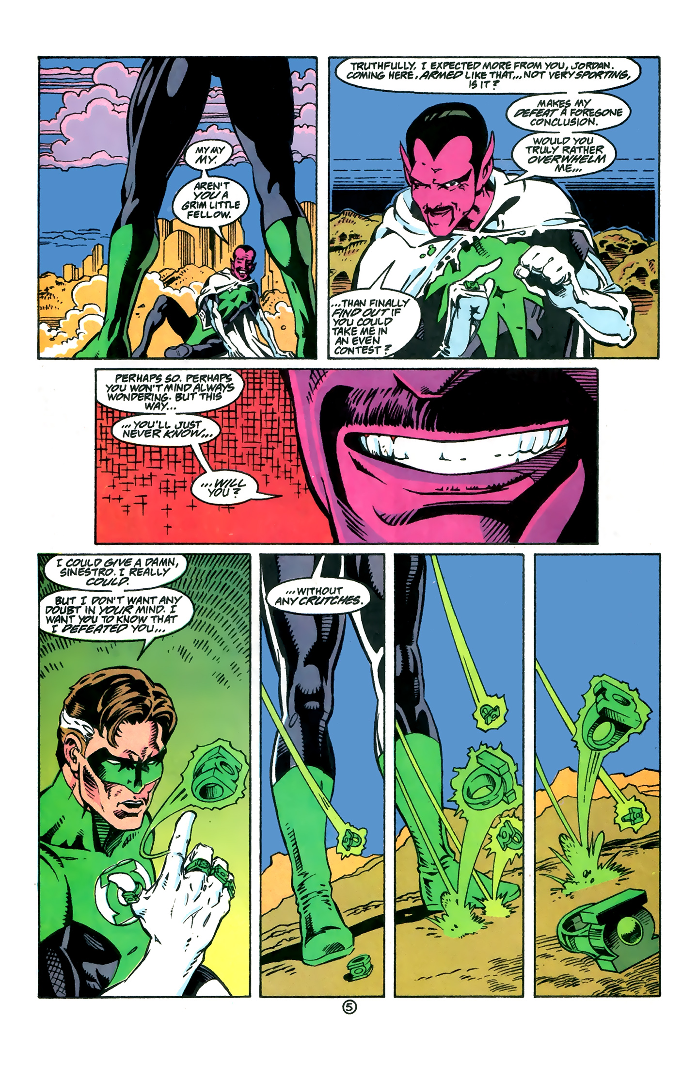 Read online Green Lantern (1990) comic -  Issue #50 - 5