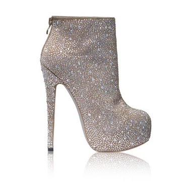 Shoes Love diamonds heel Kandee silver tronchetto glitter heels ...