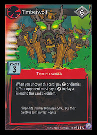 My Little Pony Timberwolf Premiere CCG Card
