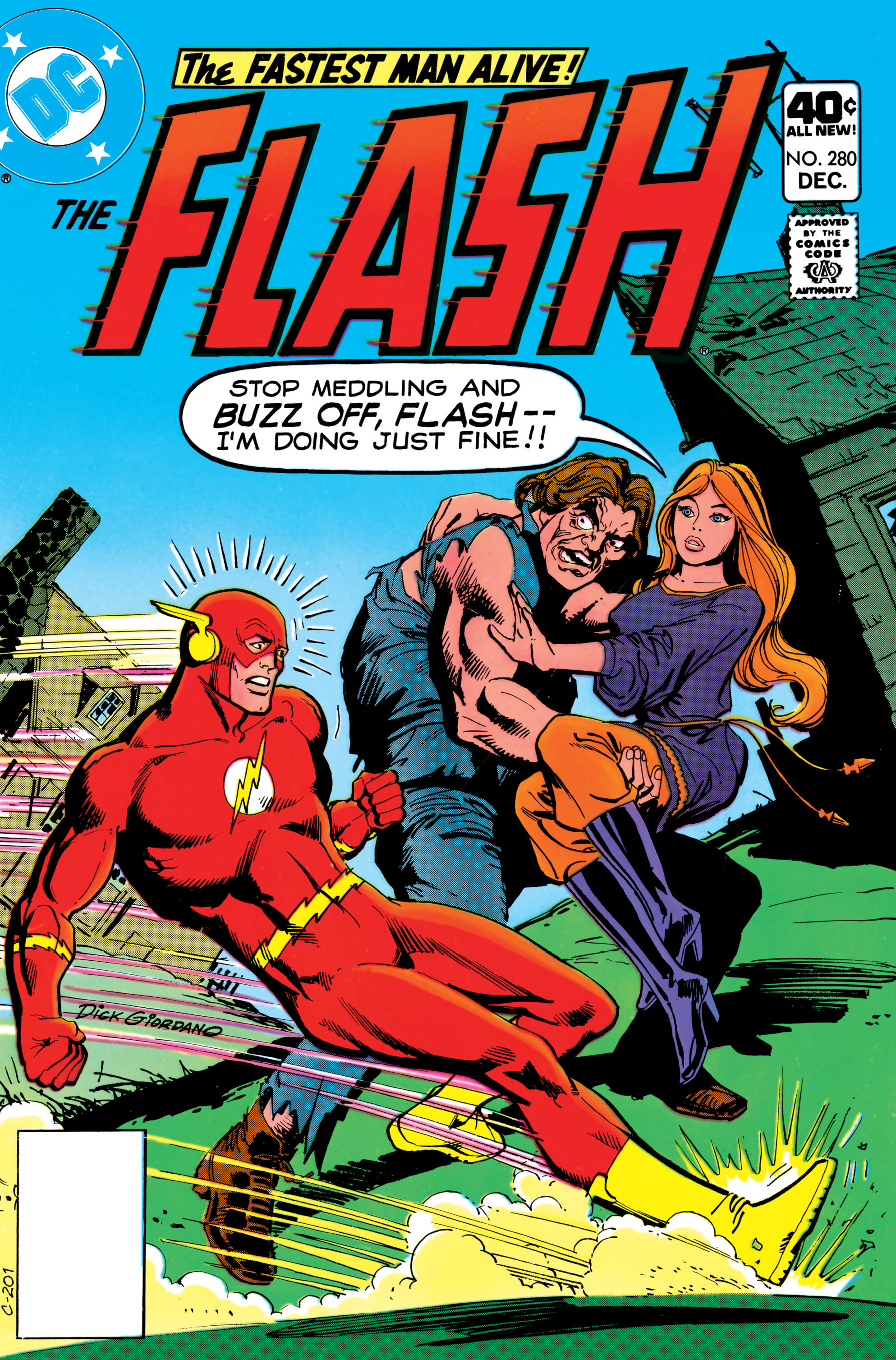 Read online The Flash (1959) comic -  Issue #280 - 1