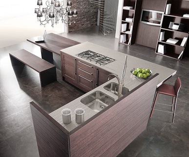 decora y disena: 10 Fotos de Cocinas de Madera Modernas
