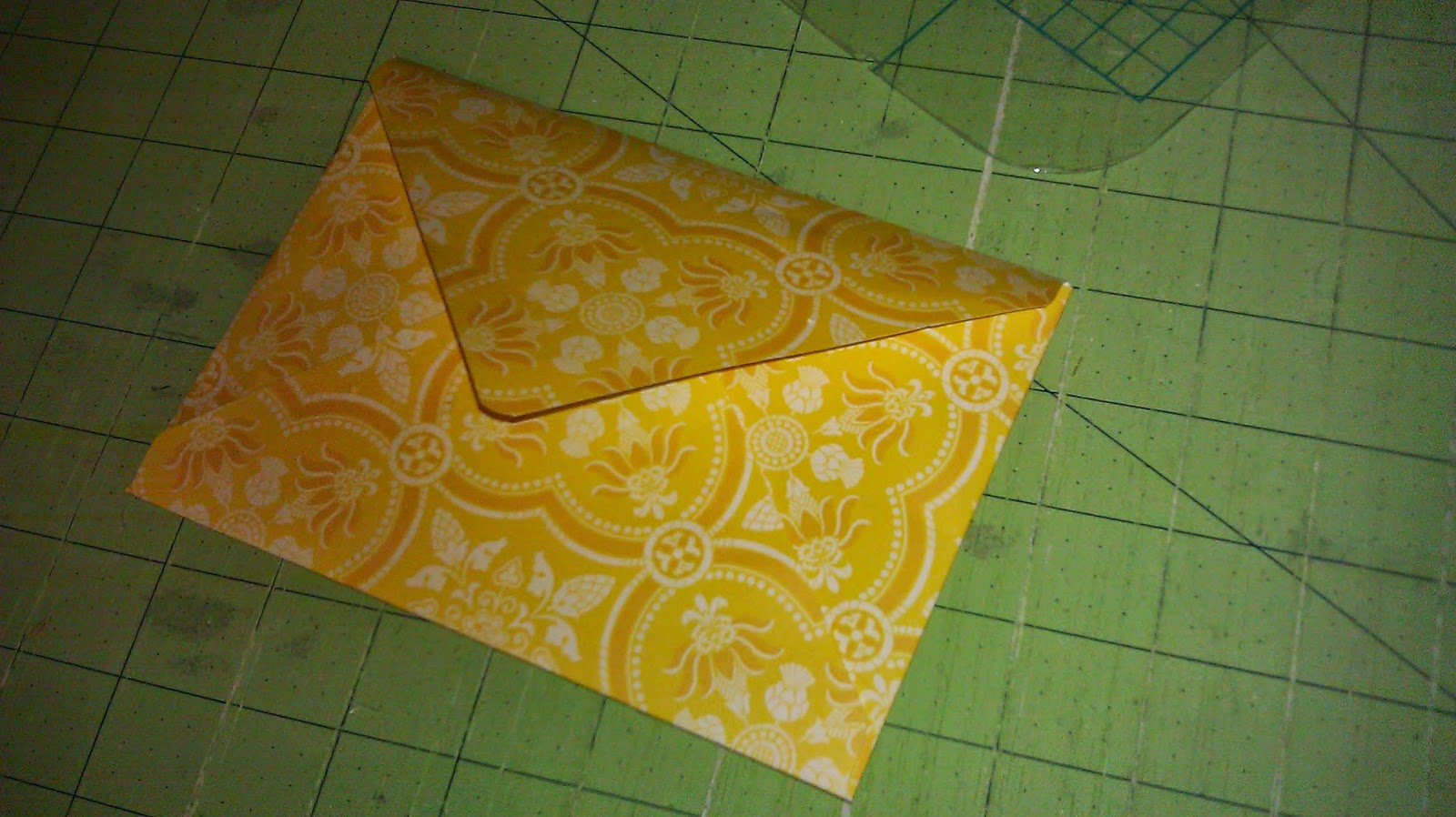 She's just a girl who creates... How to add an envelope to the back of