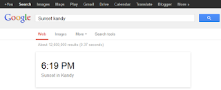 google இல் சூரிய உதயம் google இல் சூரிய அஸ்தமனம்.