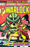 Strange Tales v1 #180 marvel warlock comic book cover art by Jim Starlin