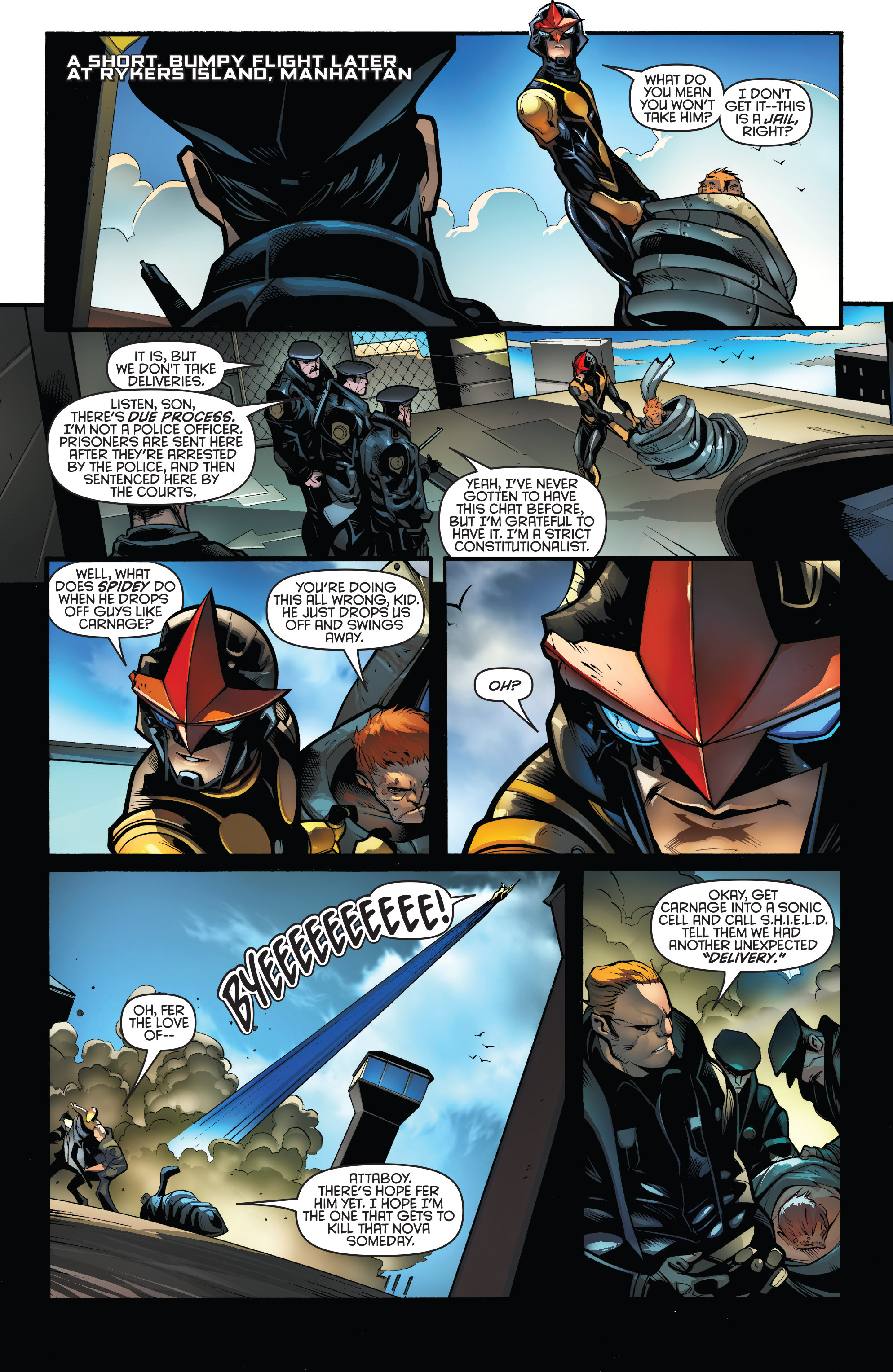Read online Nova (2013) comic -  Issue #27 - 18