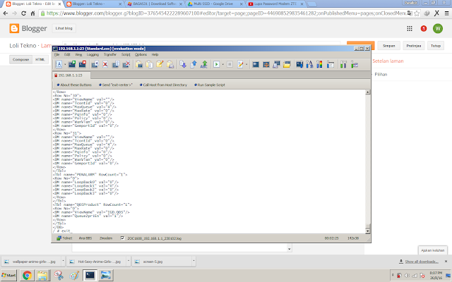 zoc terminal scrolling... zoc terminal scrolling...