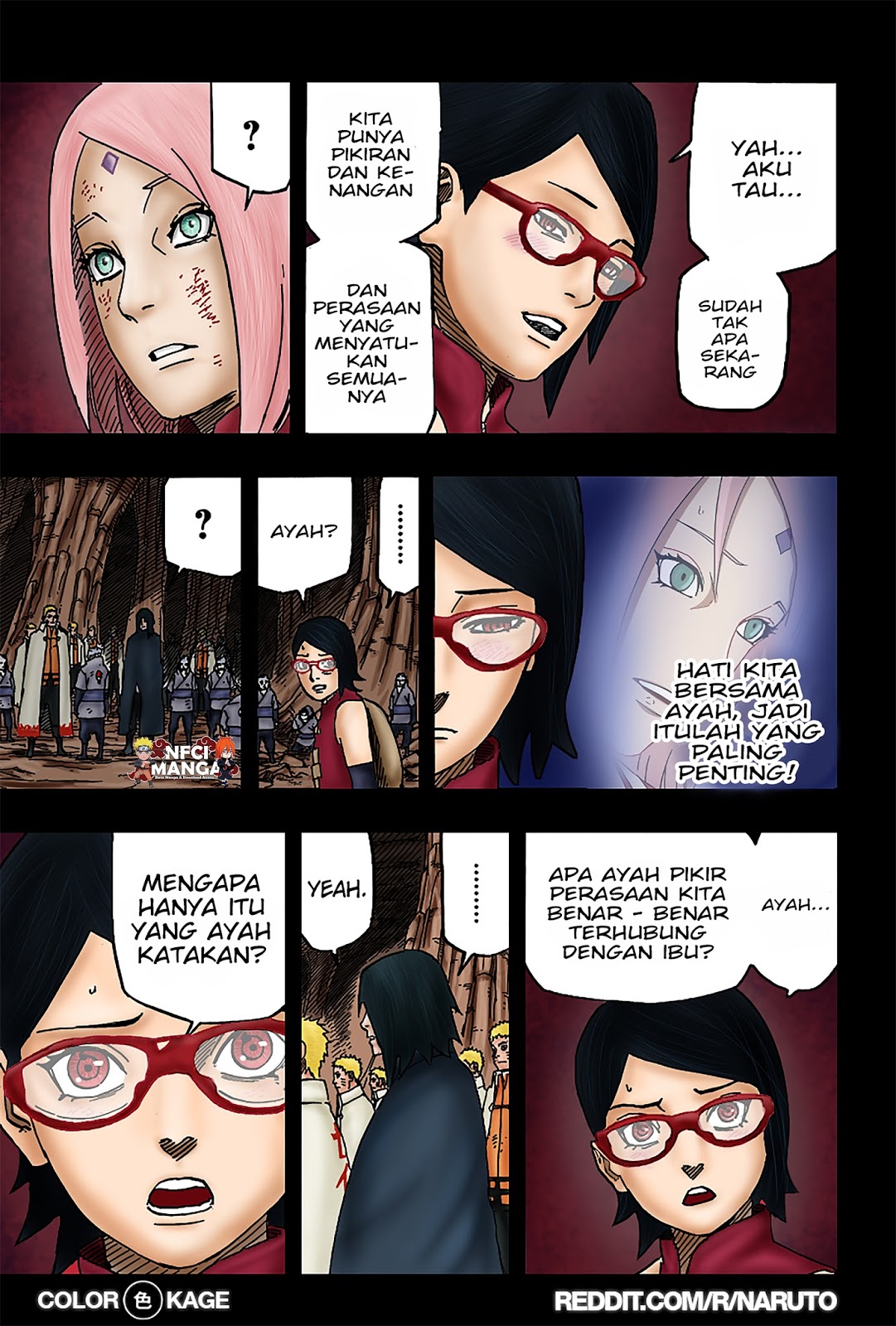 Rakyatkonoha Komik Naruto Gaiden Chapter 10 Full Color