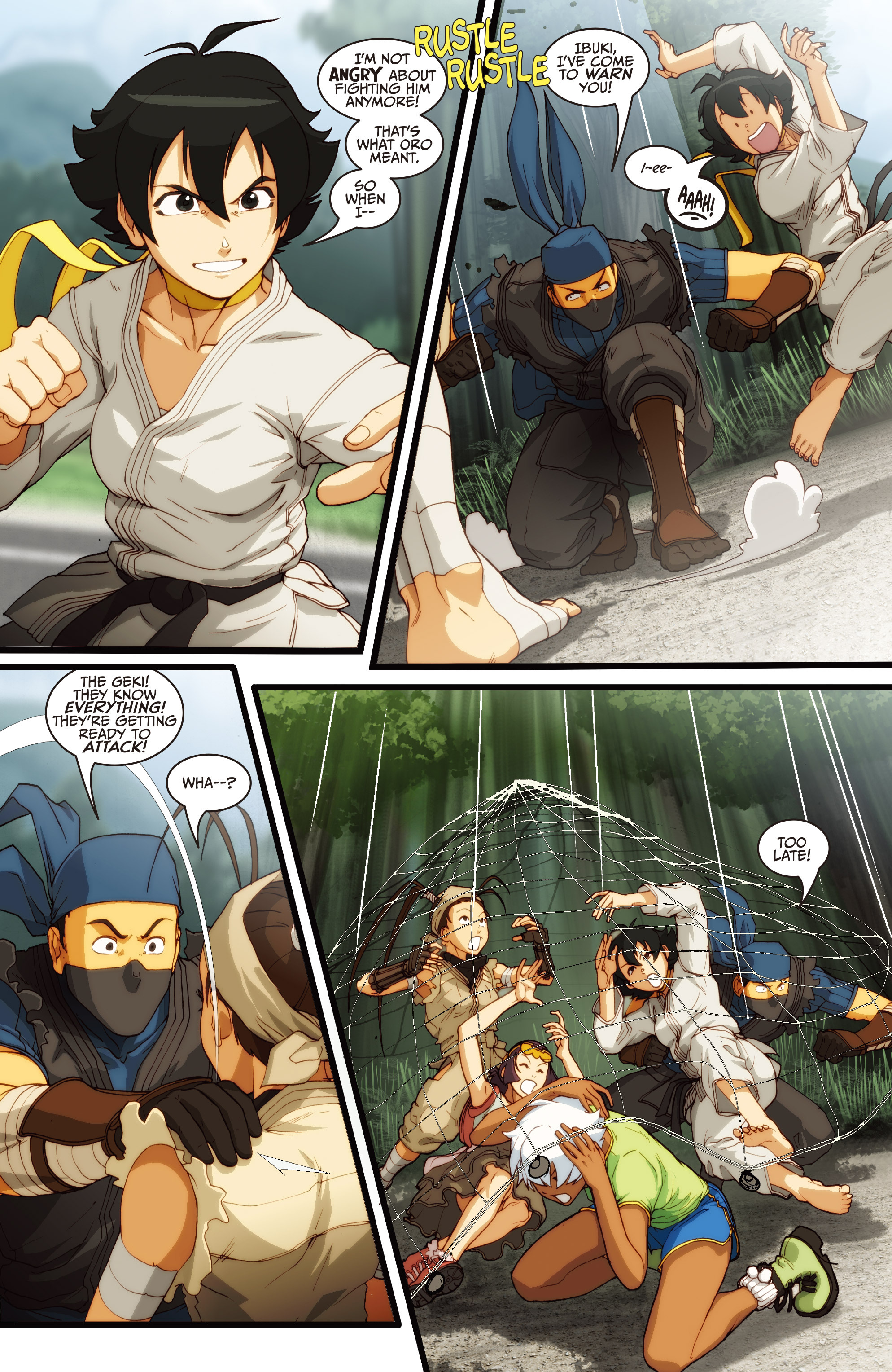 Read online Street Fighter Legends: Ibuki comic -  Issue #3 - 24