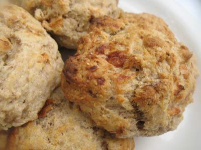 Apple Cheddar Scones