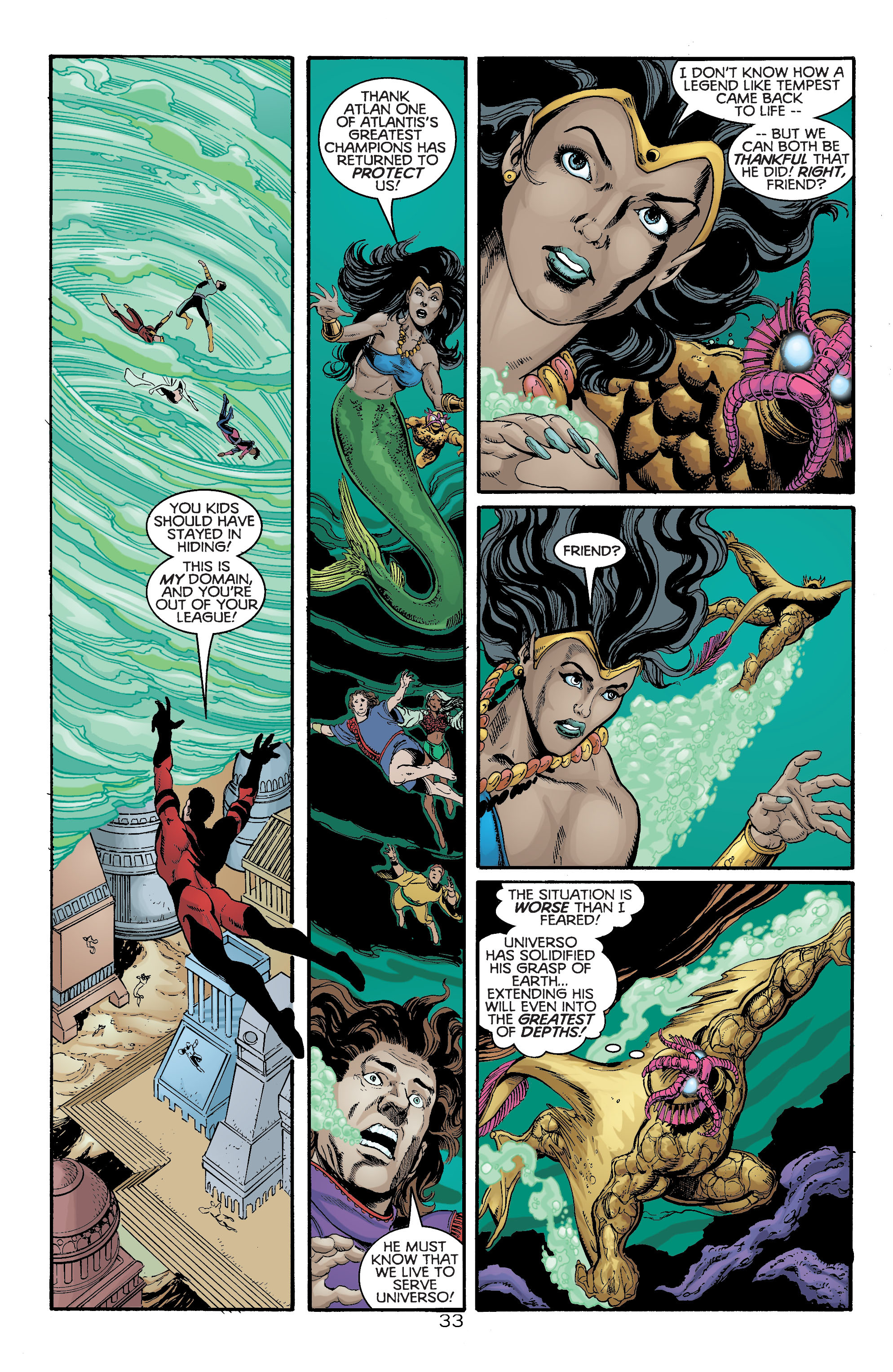 Read online Titans/Legion of Super-Heroes: Universe Ablaze comic -  Issue #3 - 36