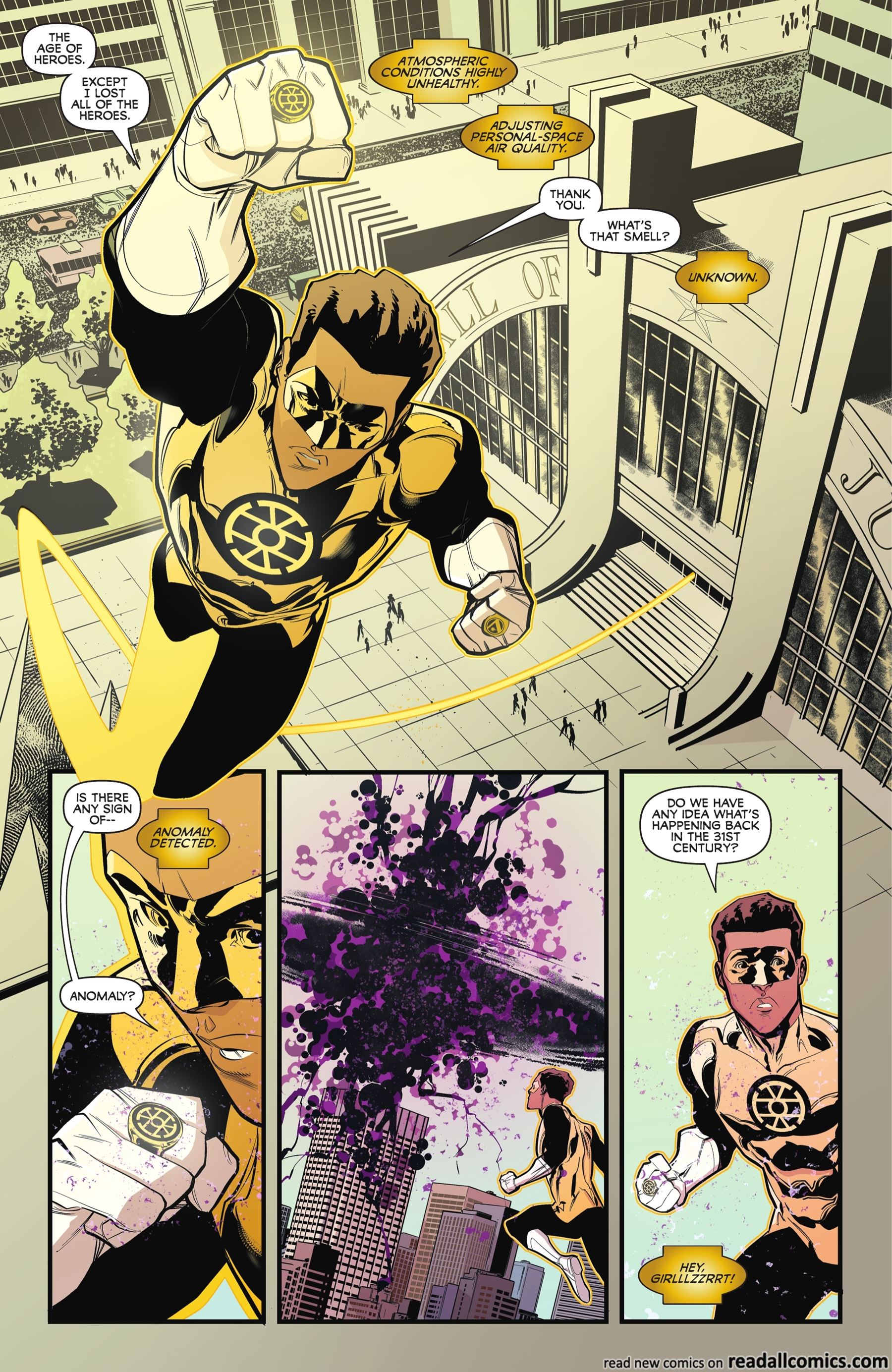 Justice League vs. the Legion of Super-Heroes Vol. 1 chapter 2 page 9