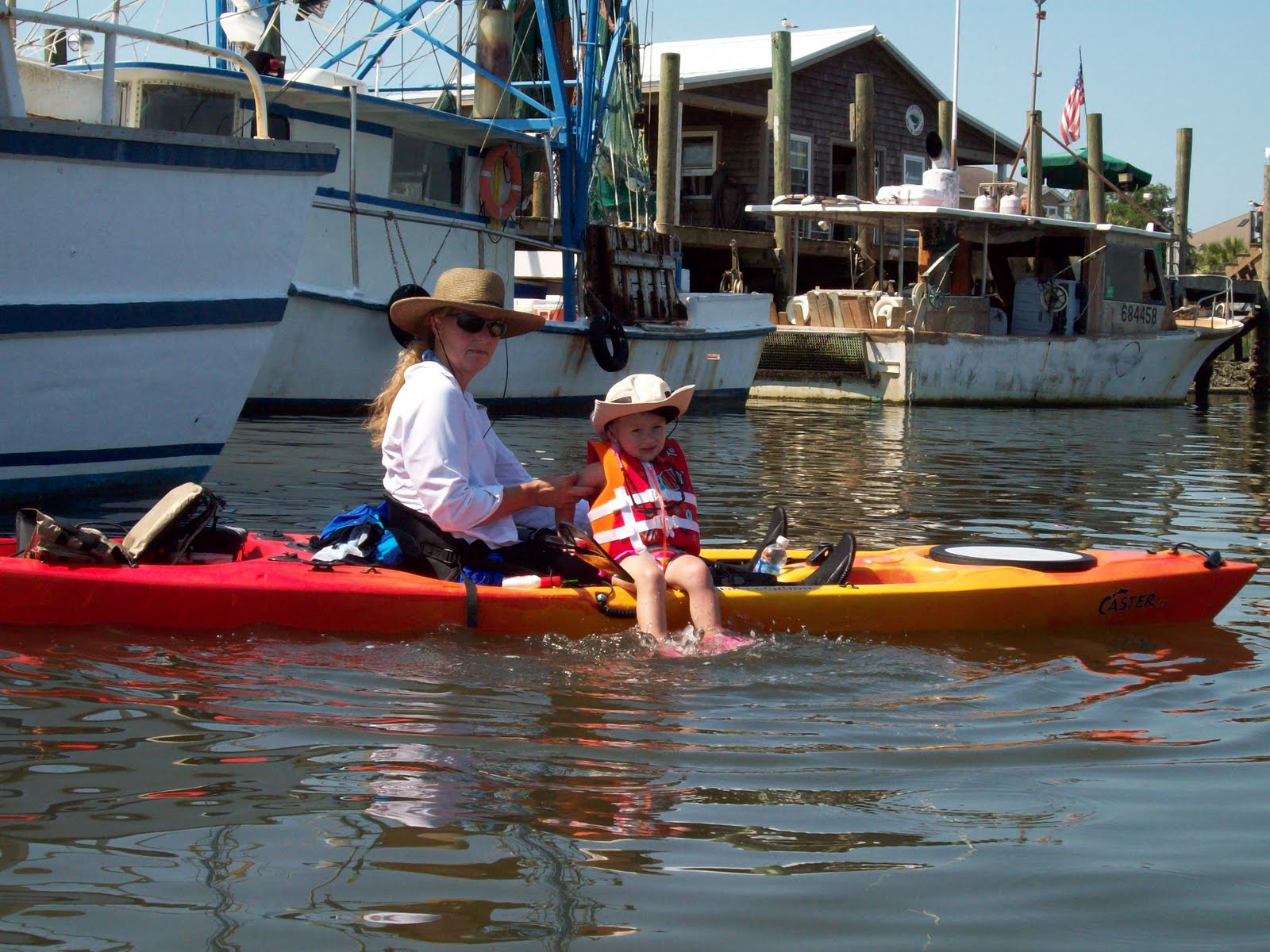 Lowcountry SC Kayaking 06/26/11 Shem Creek Trip