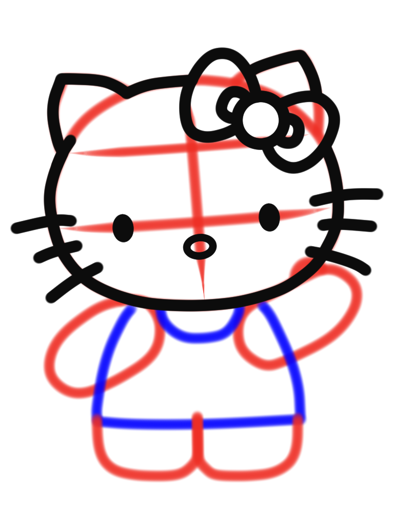 Cara Menggambar Hello Kitty Dengan Mudah 9KomiK Cara Menggambar Hello Kitty Dengan Mudah 9KomiK