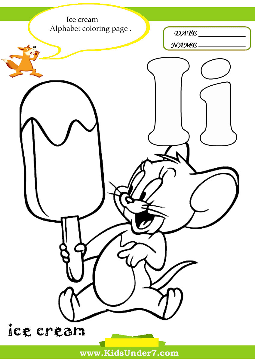 ice cream coloring pages games kids - photo #10