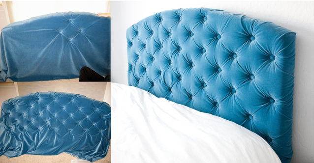 Tufted Headboard Tutorial Schue Love, Materials Needed To Make A Tufted Headboard
