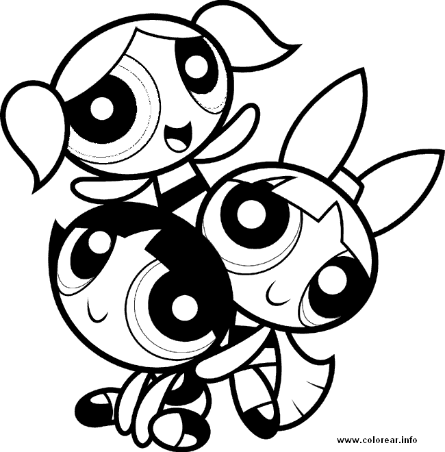 the powerpuff girls coloring pages Free Minister Coloring