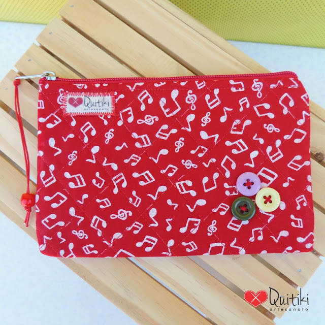 Necessaire Melodia Vermelha