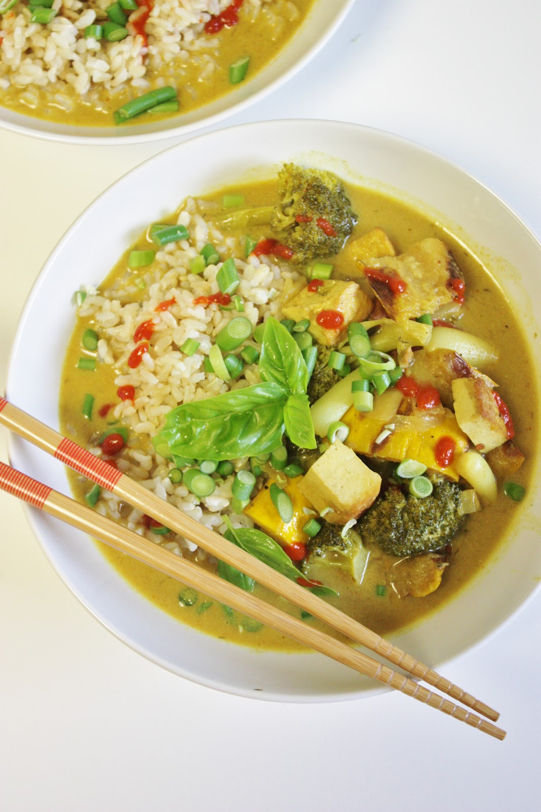 This Rawsome Vegan Life: curry with tofu & grilled vegetables