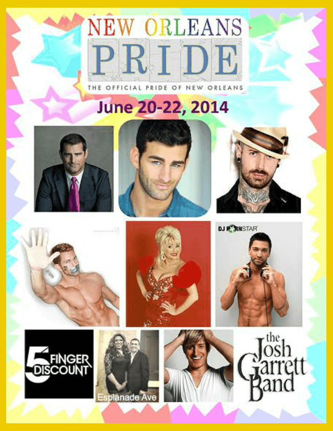 New Orleans Gay LGBT Pride 2014