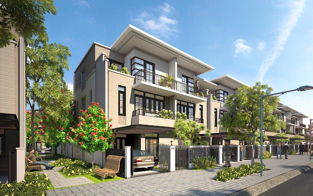 Biệt thự Lavila thiết kế mang phong cách Pháp.