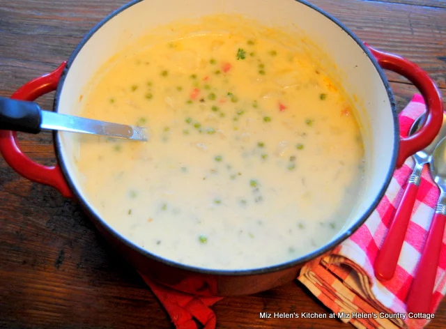 Creamy Ham and Pea Soup at Miz Helen's Country Cottage