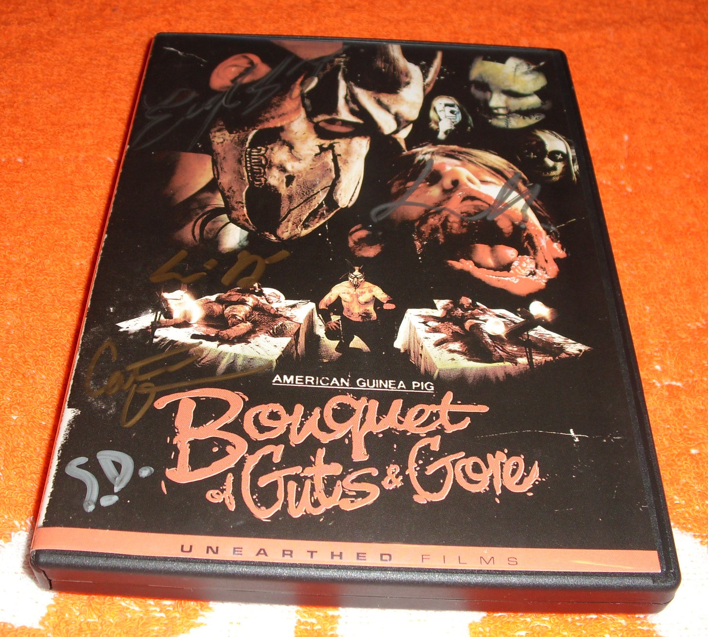 Oinotna7's dvd collection American Guinea Pig Bouquet Of Guts & Gore