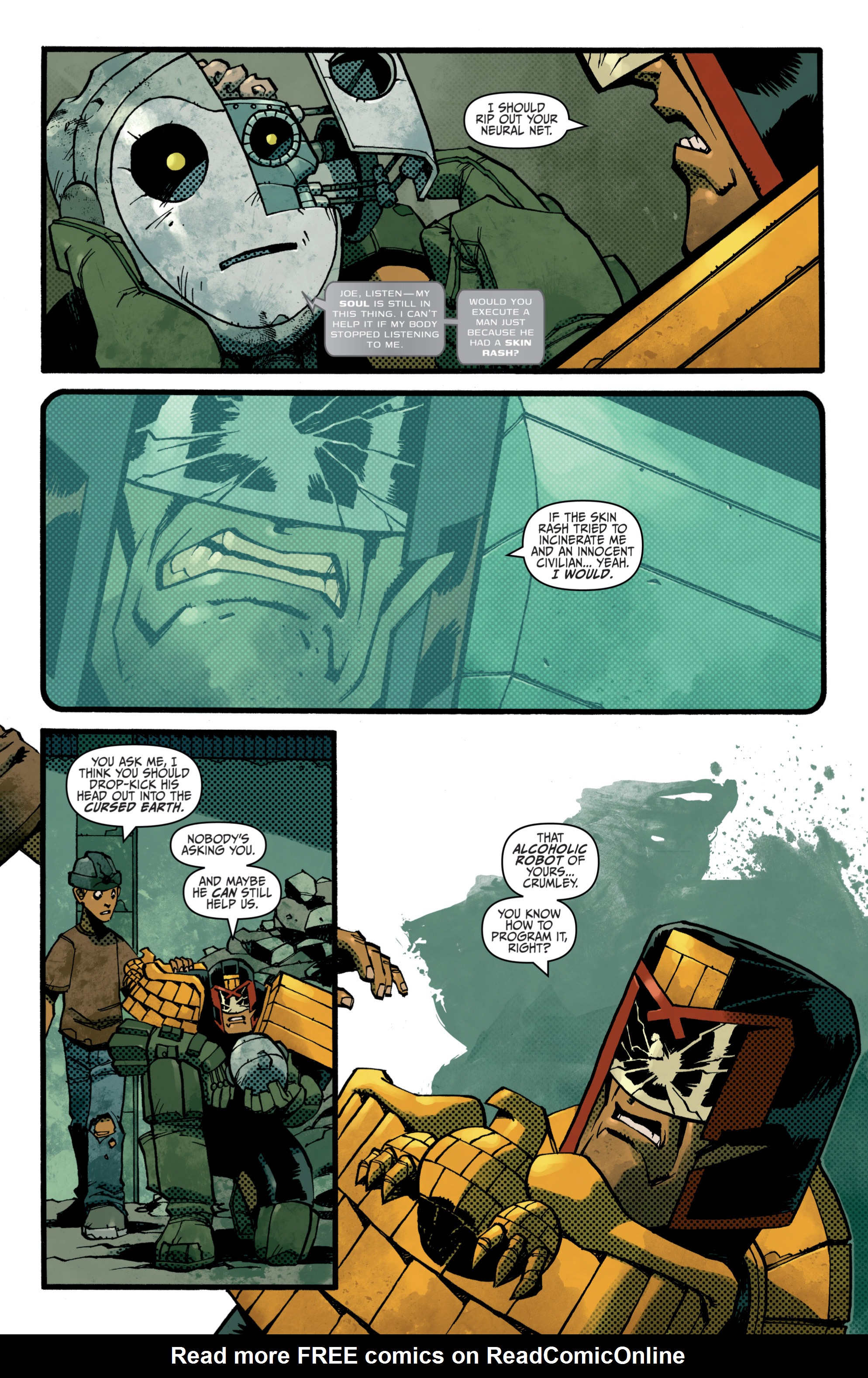 Read online Judge Dredd (2012) comic -  Issue # _TPB 2 - 62