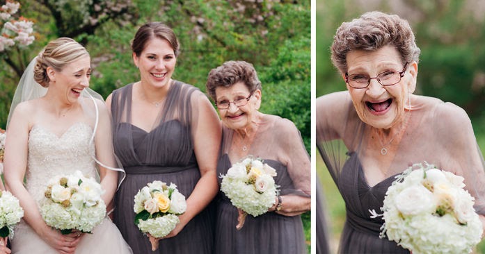 Woman Asks Her 89 Year Old Grandma To Be A Bridesmaid At Her Wedding