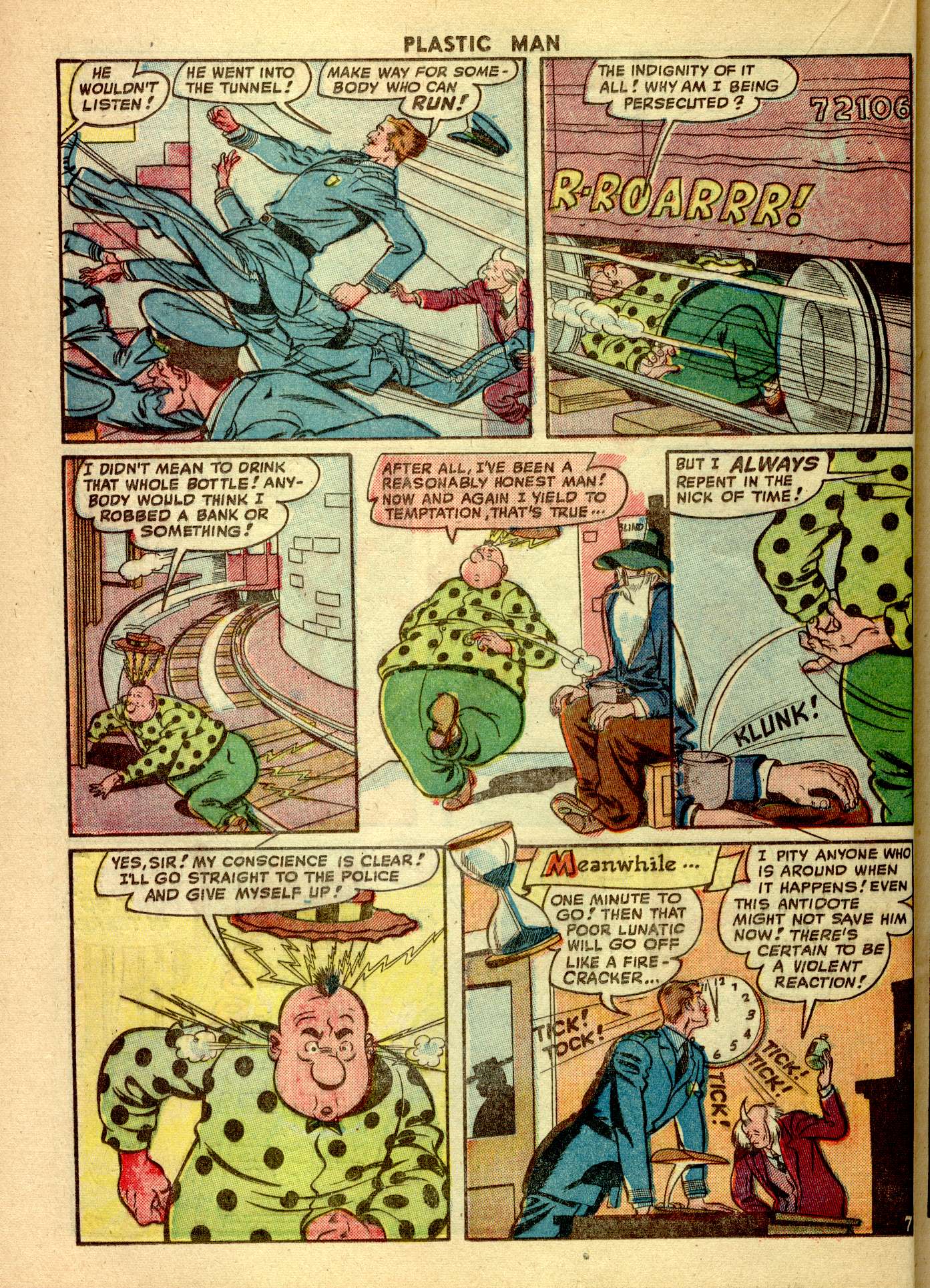 Read online Plastic Man (1943) comic -  Issue #14 - 32
