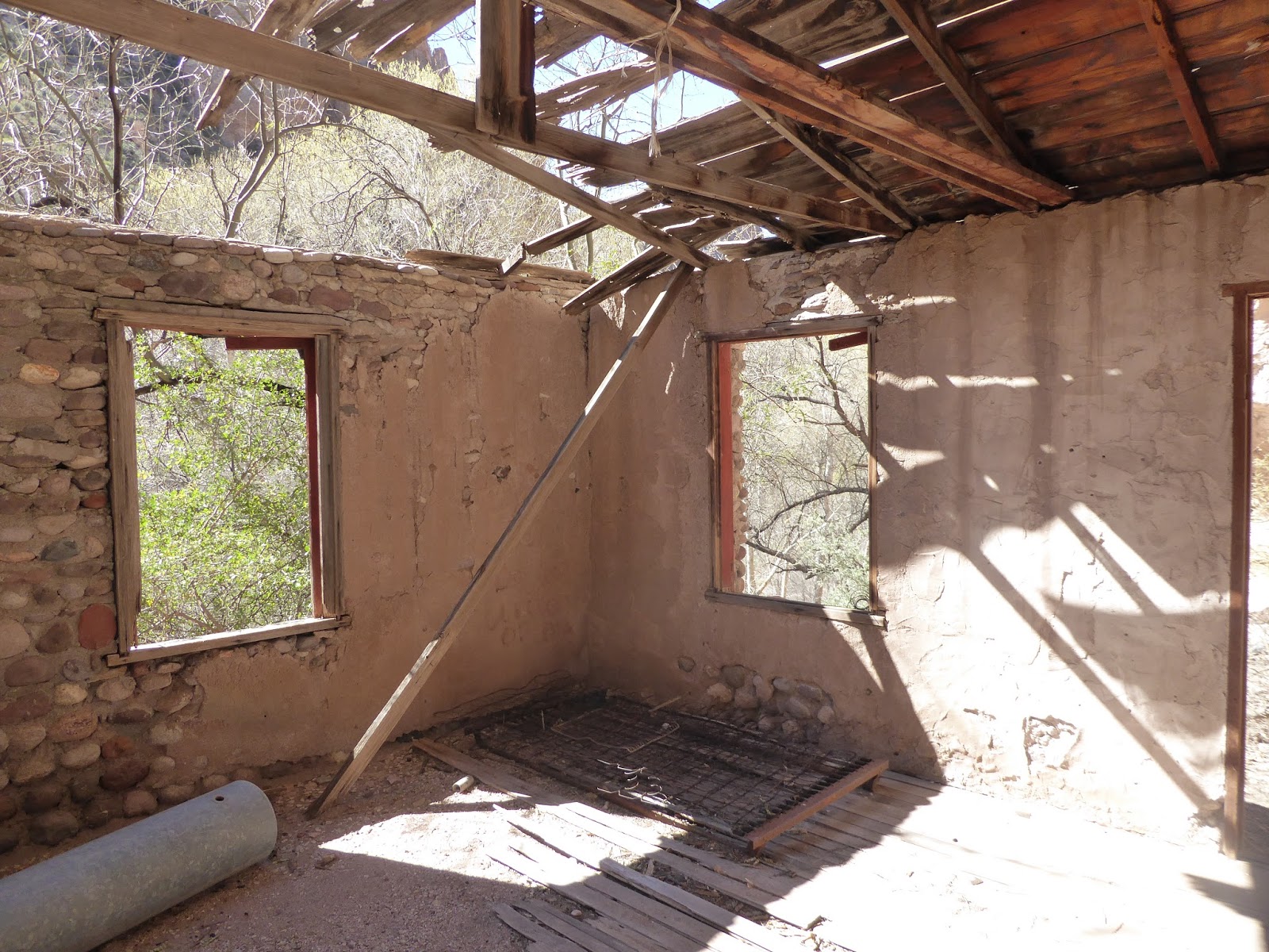 Travels of The Mercury Redfield Canyon Rock House, AZ, February 2016