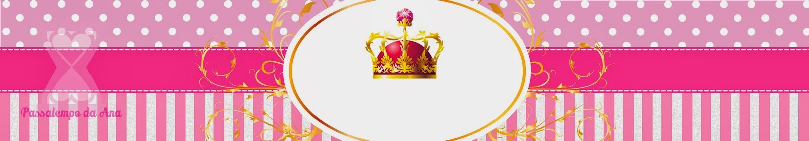 Etiqueta para Imprimir Gratis de Corona de Reina.