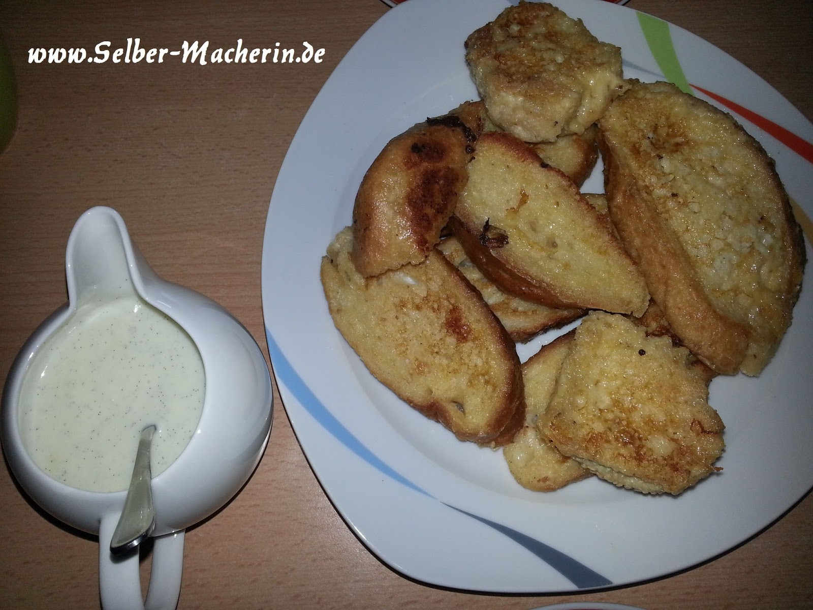 Selber-Macherin: Arme Ritter mit Vanillesoße: Super Resteverwertung für ... Selber-Macherin: Arme Ritter mit Vanillesoße: Super Resteverwertung für ...