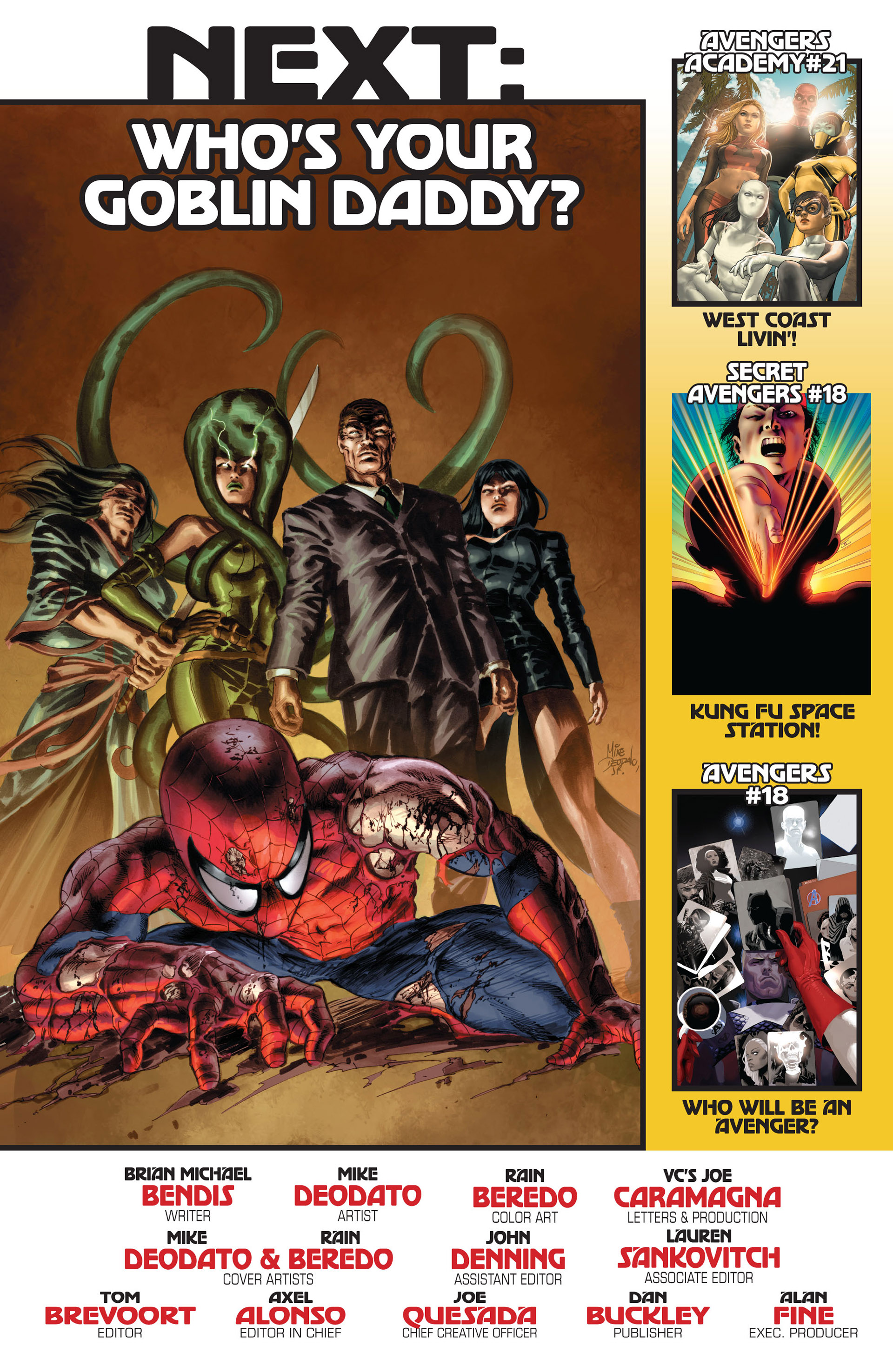 Read online New Avengers (2010) comic -  Issue #18 - 20