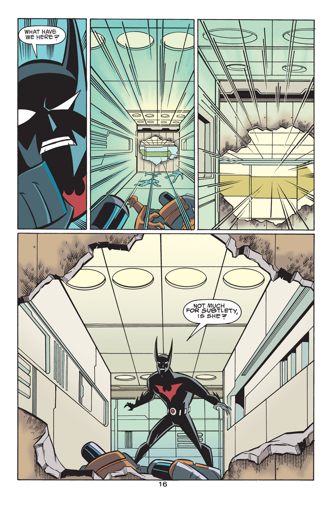 Read online Batman Beyond [II] comic -  Issue #15 - 17