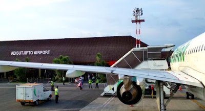 Dampak Gunung Merapi Meletus, Bandara Adi Sucipto Ditutup Sementara 