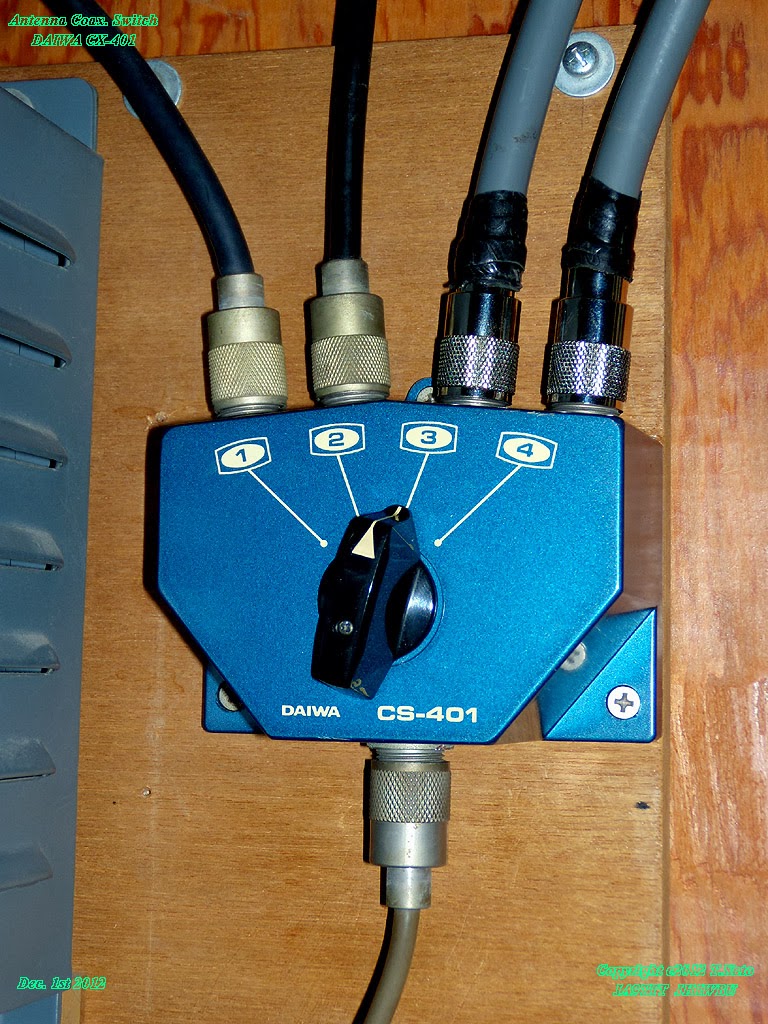 Radio Experimenter's Blog 【HAM】Repair an Antenna Coaxial Switch