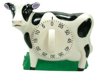 cow-shaped kitchen timer