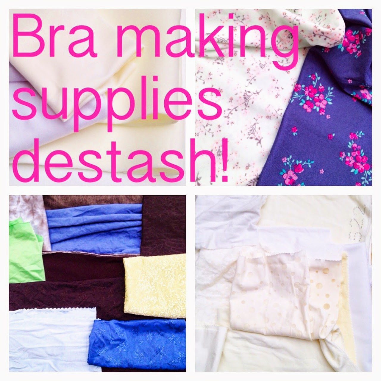 verykerryberry Bra Making/lingerie Supplies Destash