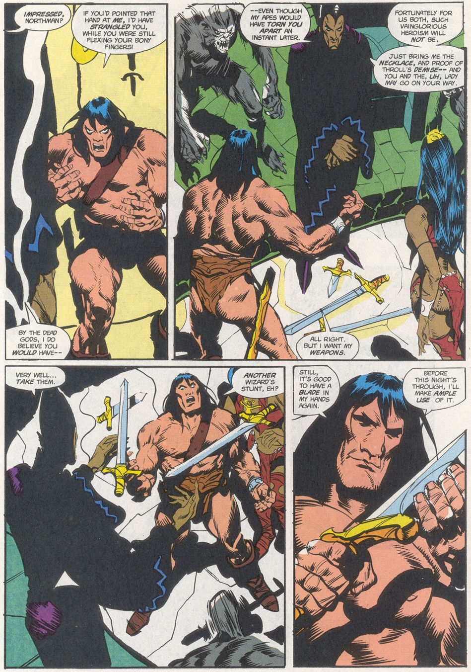 Read online Conan the Barbarian (1970) comic -  Issue #264 - 21
