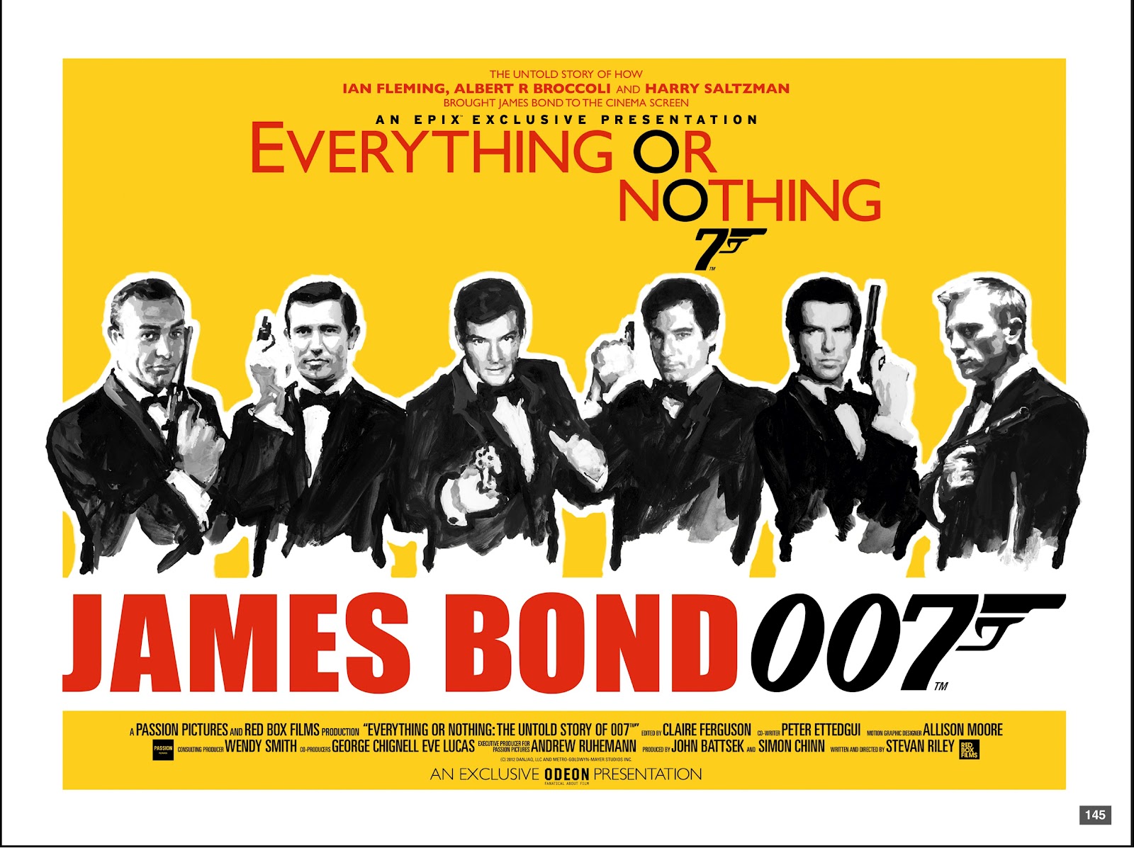 Double O Section New James Bond Documentary Everything or Nothing Airs