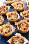 #Recipe : Crunchy Taco Cups