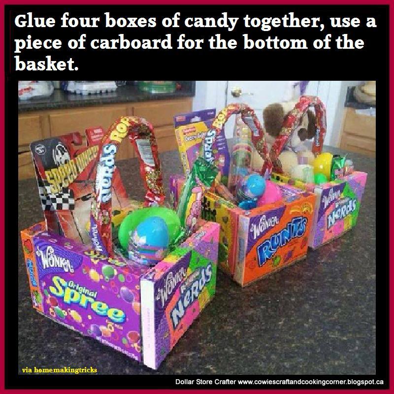 Dollar Store Crafter DIY Edible Easter Baskets