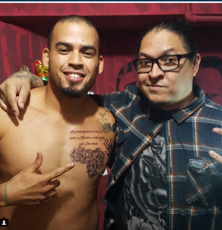 "Súper Mario" Lissón honra a su país con nuevo tatuaje