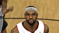 NBA 2K14 LeBron James Cyberface Patch